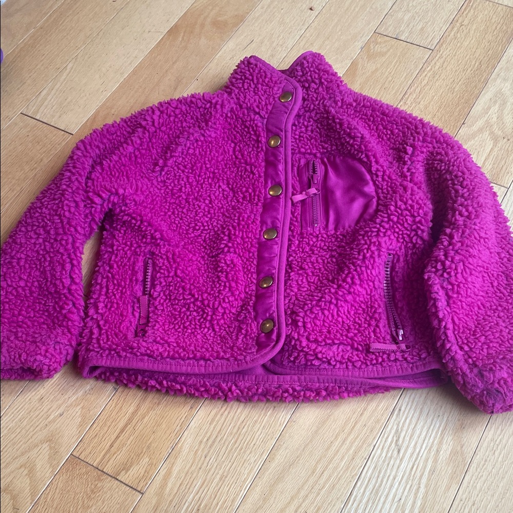 Crewcuts Kids Fleece Jacket - Vibrant Purple